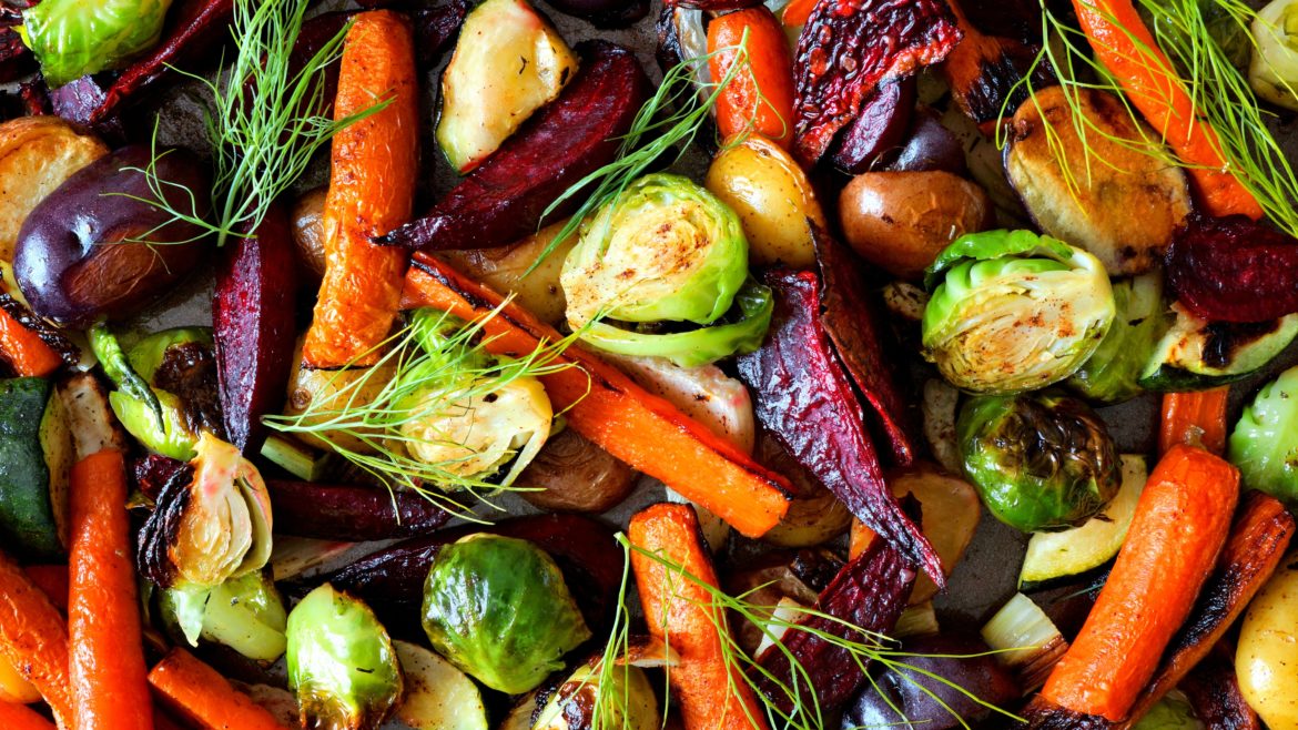 Simple Roasted Veggies Get Mom Strong