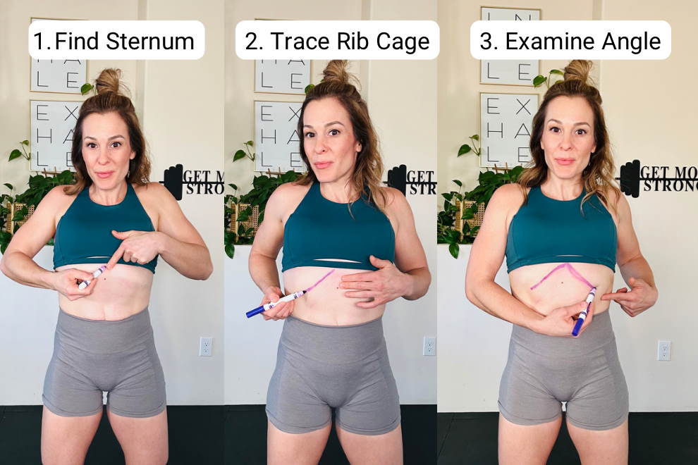 Decrease Rib Flare with Breath