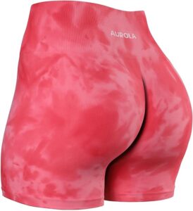 A pair of pink shorts