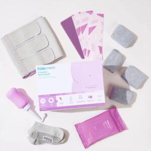 All of the items in the frida postpartum kit