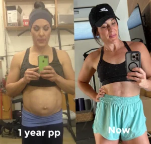 one year postpartum